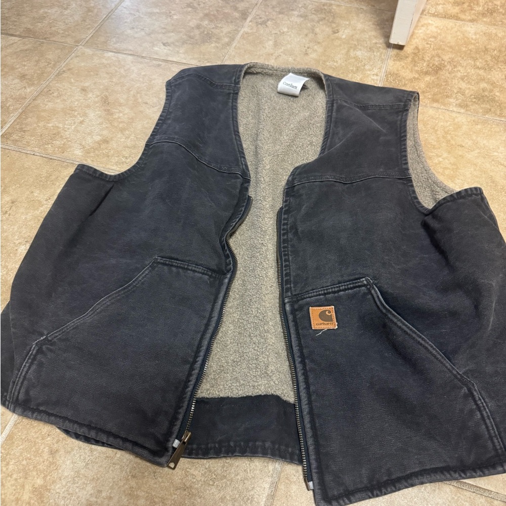 Carhartt Dark Gray Work Vest